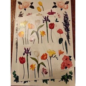 Mrs, Grossman's Scrapbook Stickers ~SPRING‎ STEMS, Flowers, Tropical Stems